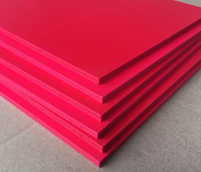 Color PVC Foam Board Sheets Red Black Green Blue Yellow 3mm 5mm 8mm Thickness 1220*2440mm 4FT*8FT Color PVC Plastic Sheet