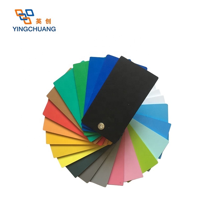 Yingchuang high density 3mm flexible free foam pvc board and pvc sheet factory for advertising