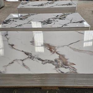 SPC UV Wall Panel 1220*2900*3mm PVC Marble Sheet Board Marble Pattern PVC Foam Board for Manufacturer Hot Sell