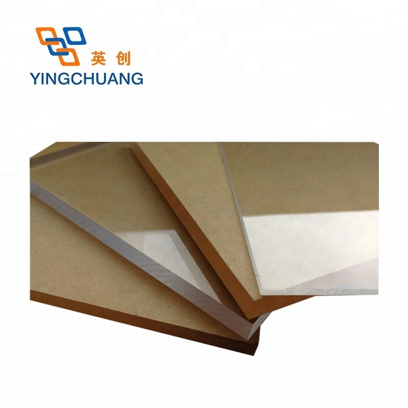 Yingchuang 4x6 4x8 Polycarbonate Solid Sheet 5 8mm Transparent