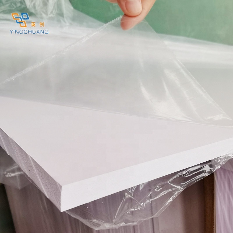 Yingchuang High and Low Density Plastic Sheet Trim board White Lightweight PVC Foam Board