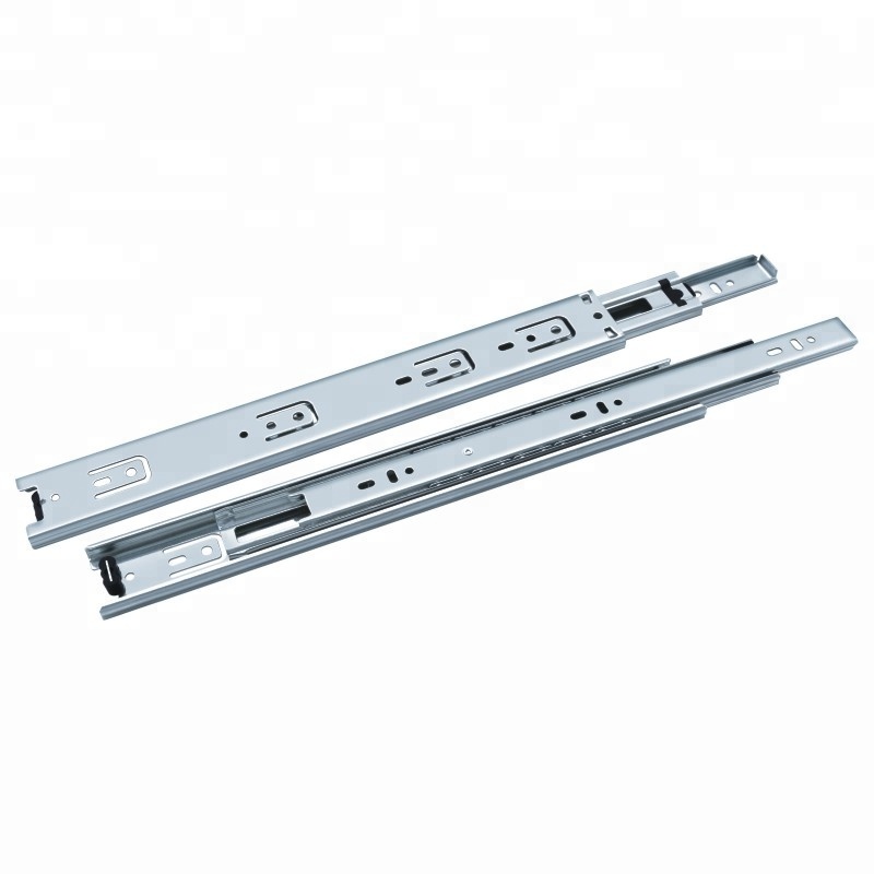 Heavy duty 45mm furniture cabinet ball bearing drawer slides