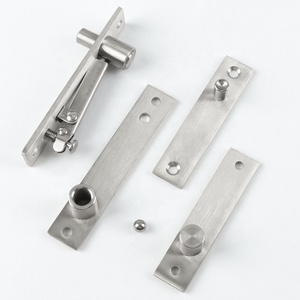 Stainless steel 360 degree pivot door hinge rotating corner hinge for wooden door