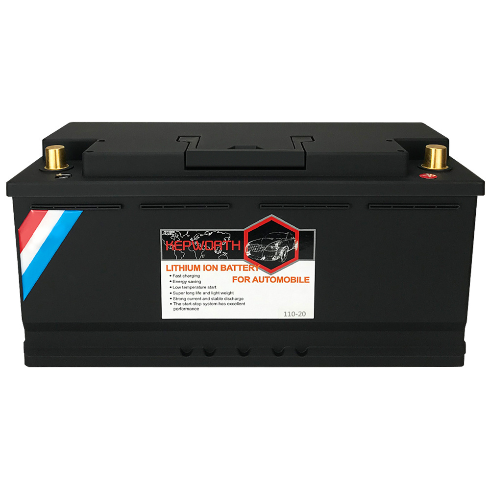 Wholesale Price Kepworth Lifepo4 Deep Cycle Car Battery 12v 50Ah 60Ah 90Ah 100Ah Automotive Battery Lithium Iron Phosphate