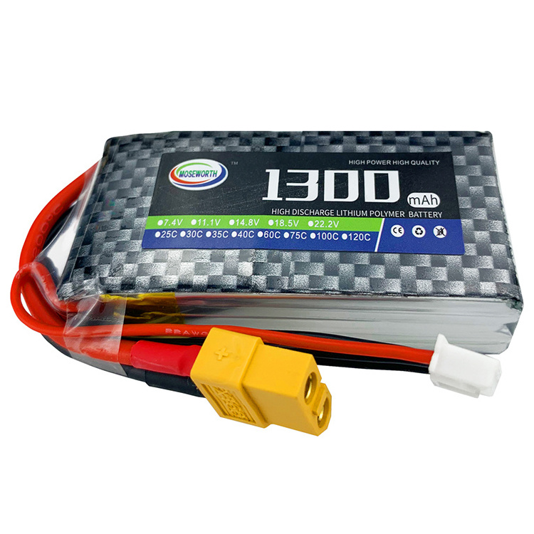 Hot 11.1V RC LiPo Battery 1300 1500 2200 3300 4000 5200 6000mAh 35C 60C For RC Airplane Drone Battery Parts 3S Power battery