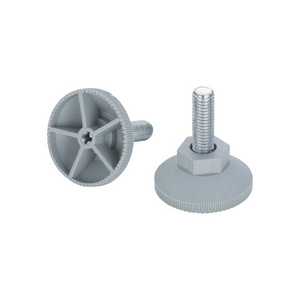 Furniture Steel Threaded Stem Table Glides Leveling Feet  Screw  Chair Glides