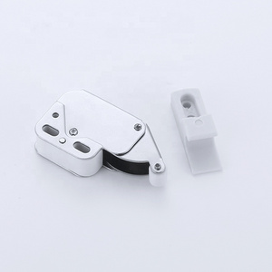 wholesale Plastic Automatic Mini Latch Push To Open Door Catch Door Closer For Furniture Cabinet Door