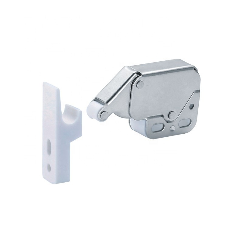 wholesale Plastic Automatic Mini Latch Push To Open Door Catch Door Closer For Furniture Cabinet Door