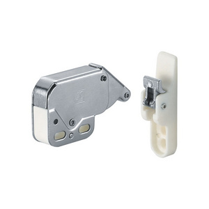 stainless steel Mini Door Catch Latch Automatic Door Closer Spring Loaded Push To Open Door Latch