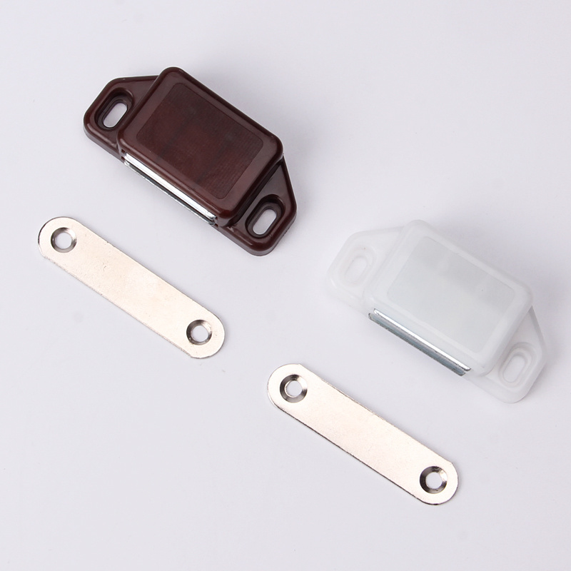 Hot sale factory plastic furniture cabinet magnetic door catch for cabinet door closer