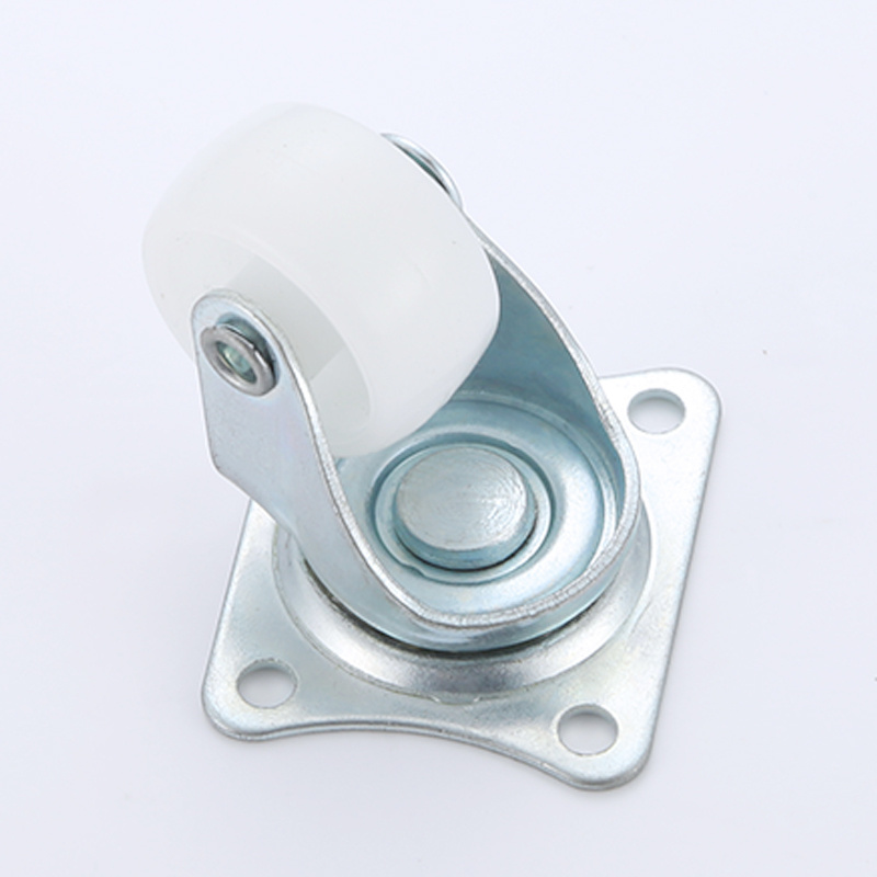 Wholesale Furniture Replacement Office Chair Wheel Caster White Polyurethane Swivel Caster Wheels