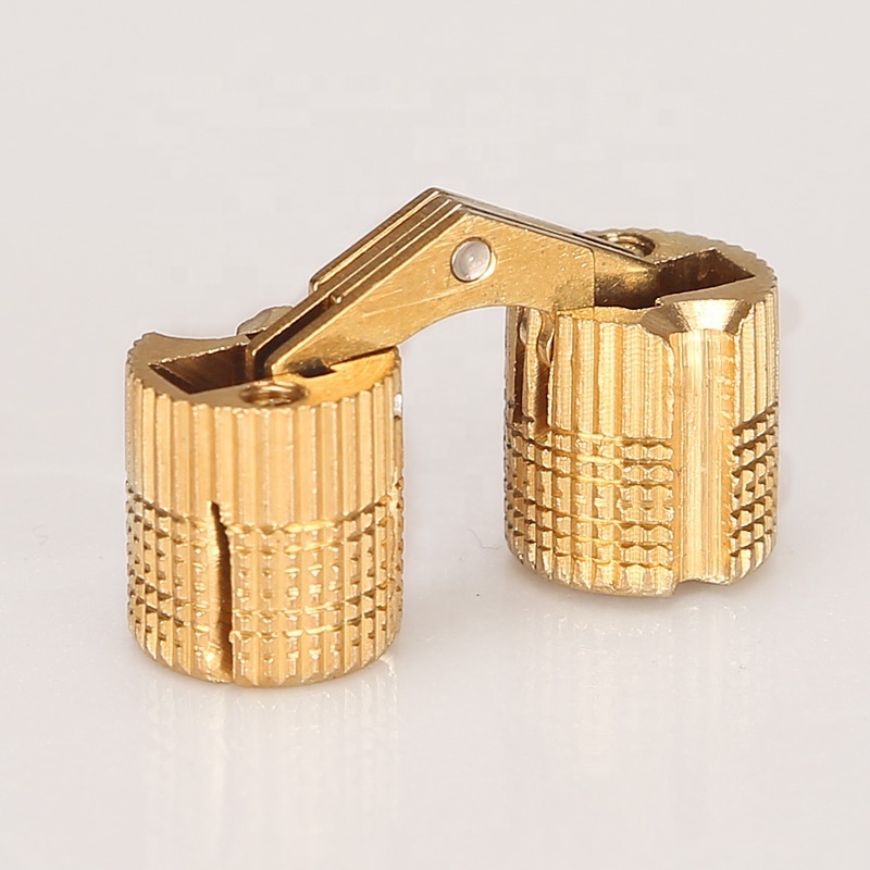 180 Degree Invisible Hinge Brass Gift Box Barrel Pin Hinge Small Jewelry Box Hinge