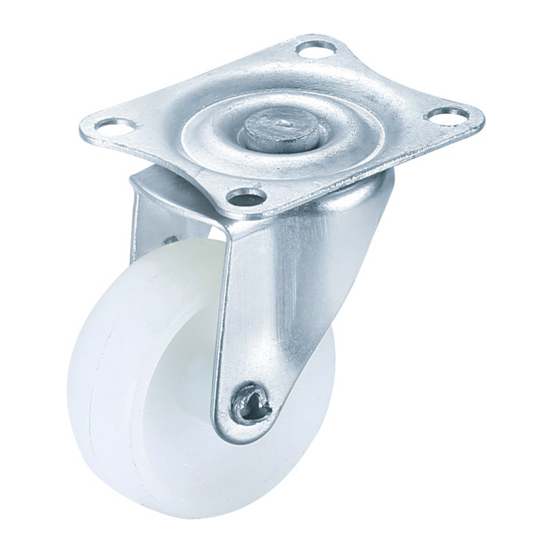 Wholesale Furniture Replacement Office Chair Wheel Caster White Polyurethane Swivel Caster Wheels