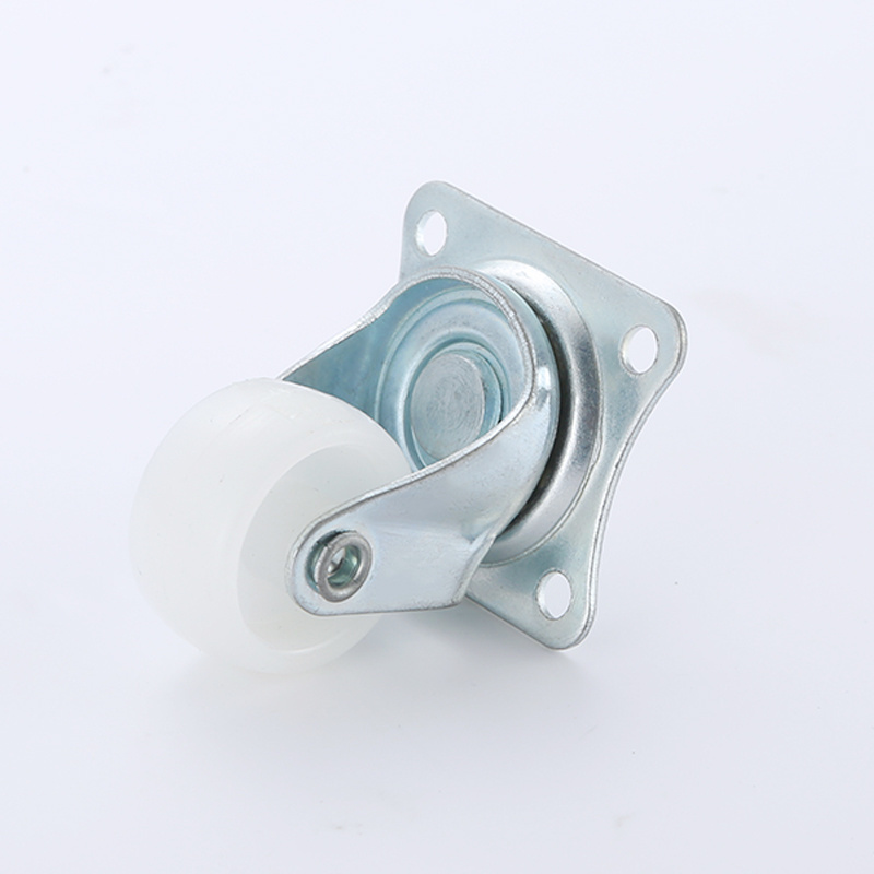 Wholesale Furniture Replacement Office Chair Wheel Caster White Polyurethane Swivel Caster Wheels