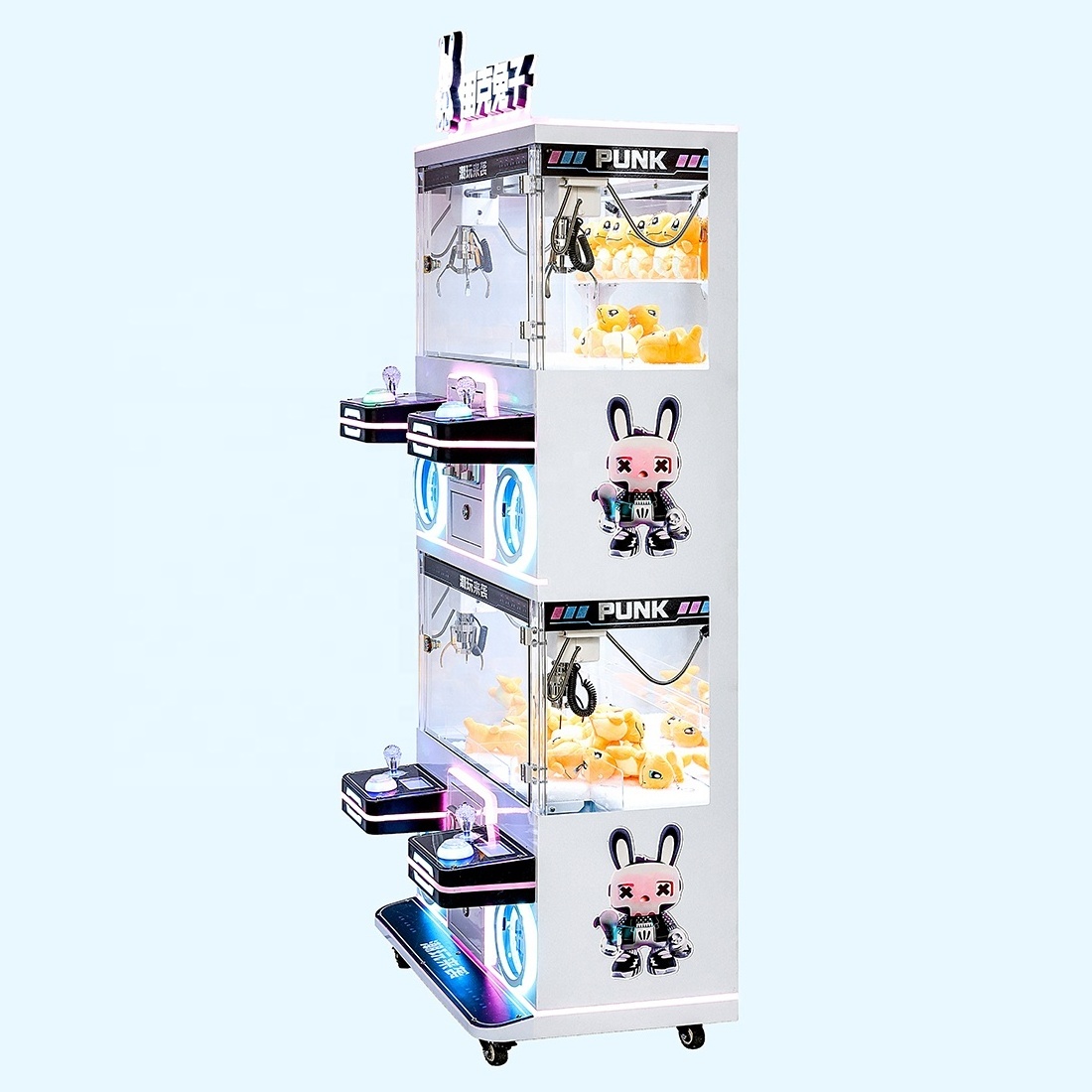 4 Players Mini Claw Crane Machine Coin Operated Game Machine for Sale