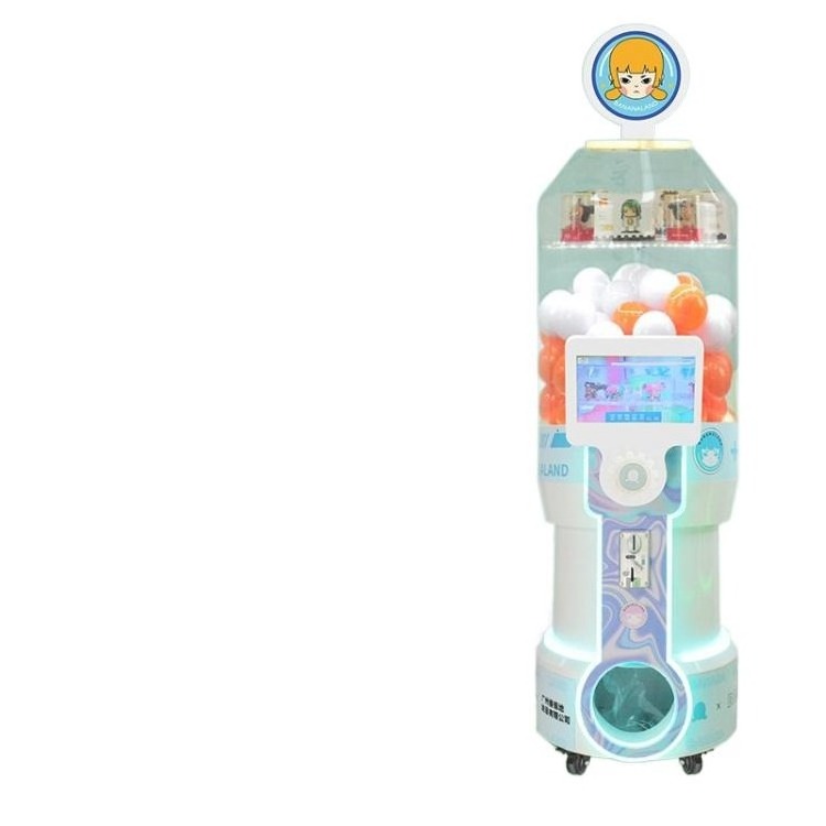 New INS Capsule Coin Operated Gashapon Vending Machine for Children's Amusement Arcade Game Park Gift Prize Box