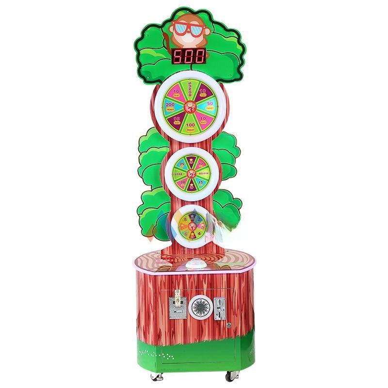 Lucky Tree Coin Operated Arcade Ticket vending Redemption Games Lottery machine for Kids in Amusement Park