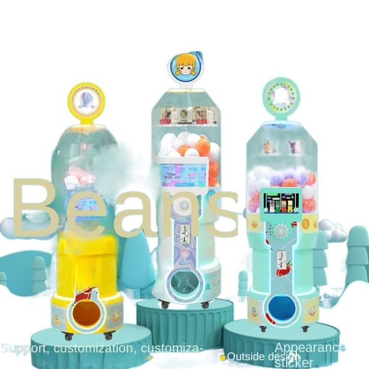 New INS Capsule Coin Operated Gashapon Vending Machine for Children's Amusement Arcade Game Park Gift Prize Box