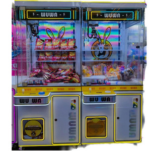 Coin Operated arcade Doll Machine Claw Crane grabber prize vending out Toy Gift game machine