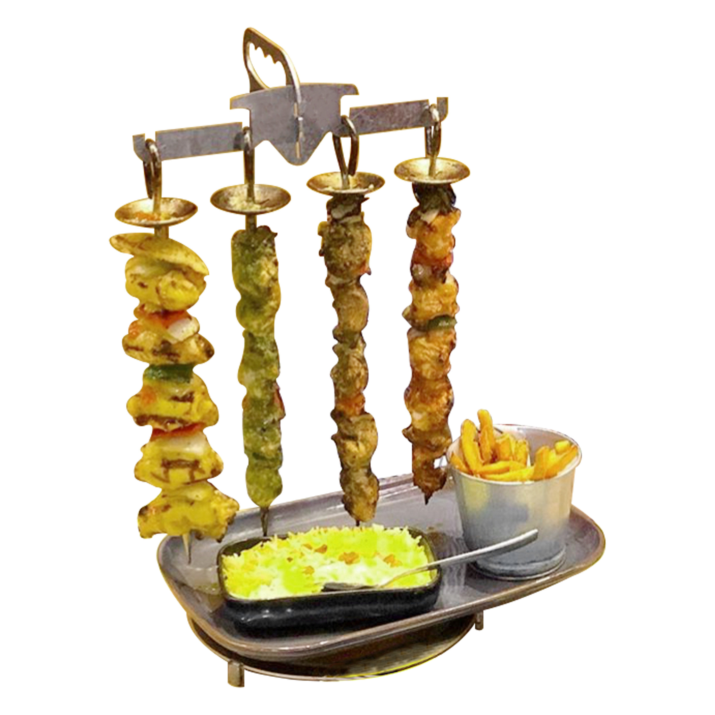 BBQ skewer/skewers stainless steel/Espetada stand  Nando's  chicken  bbq stand