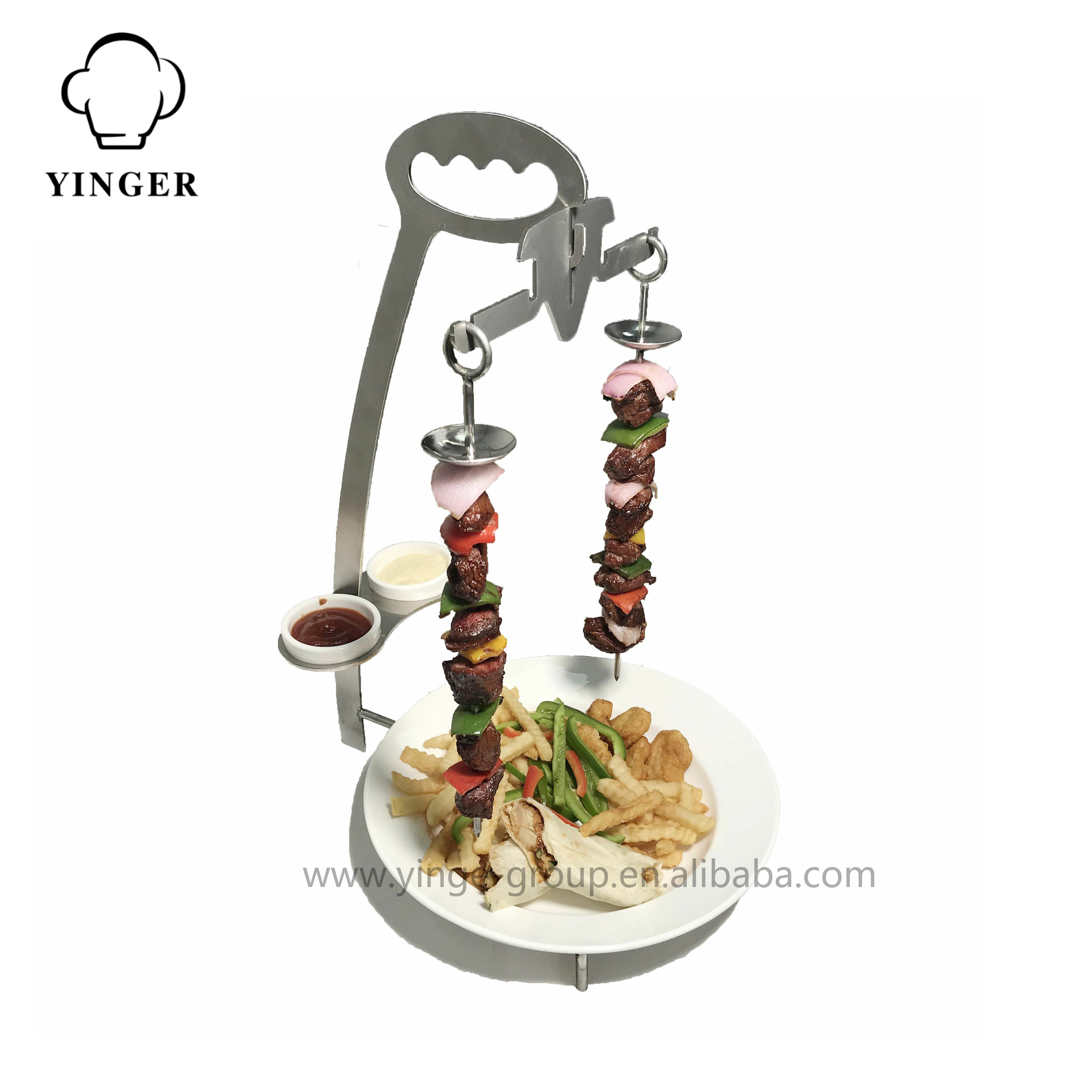 BBQ skewer/skewers stainless steel/Espetada stand  Nando's  chicken  bbq stand