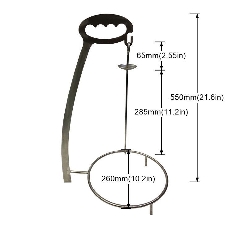 Stainless steel bbq stand  Espetada stand BBQ  skewers  Nando's chicken  Kebab skewers