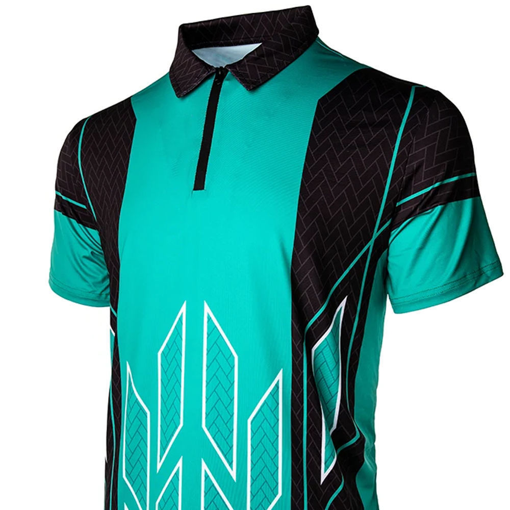 High Quality Custom Team Dart Sport Shirt for Men Personalised Design with Button Up OEM Service Available