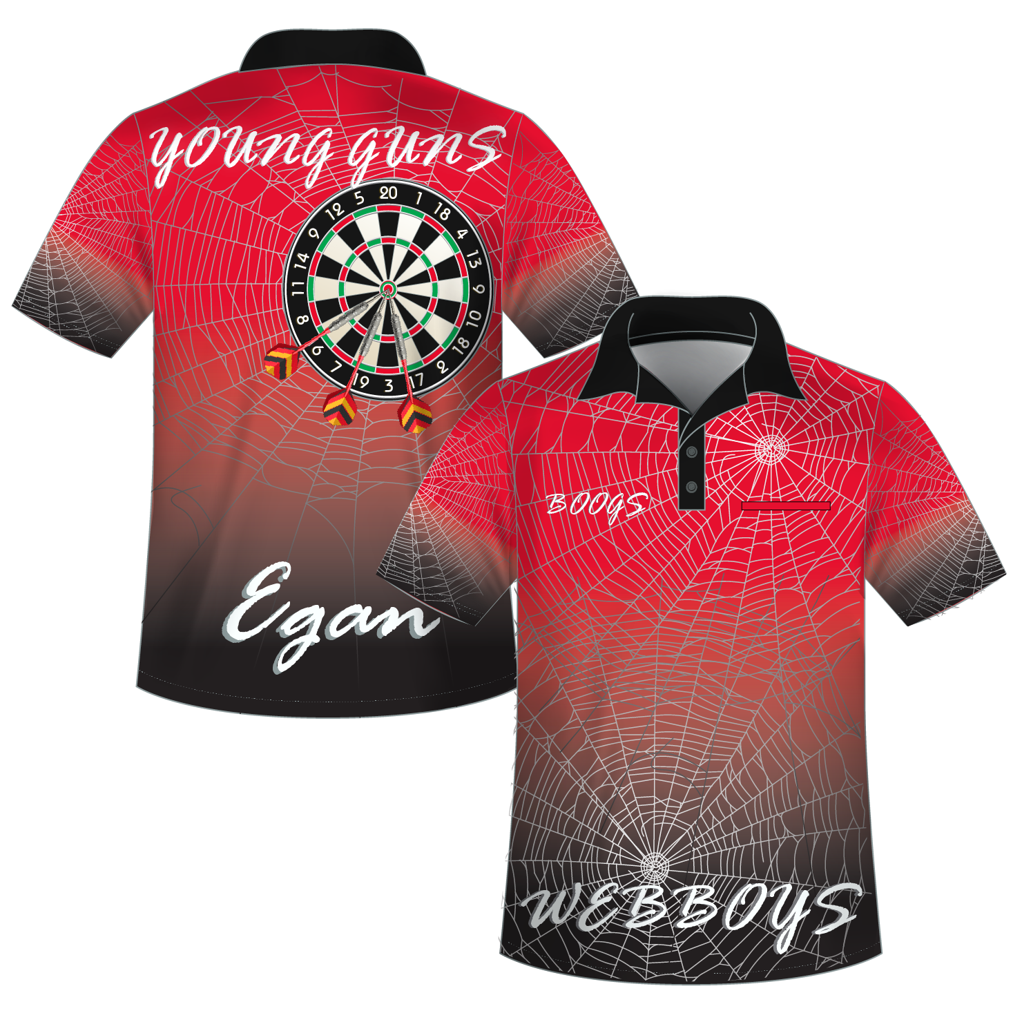 High Quality Personalised Design Your Own Dart Shirt Custom Team button Up Dart Sport Shirt For Mens