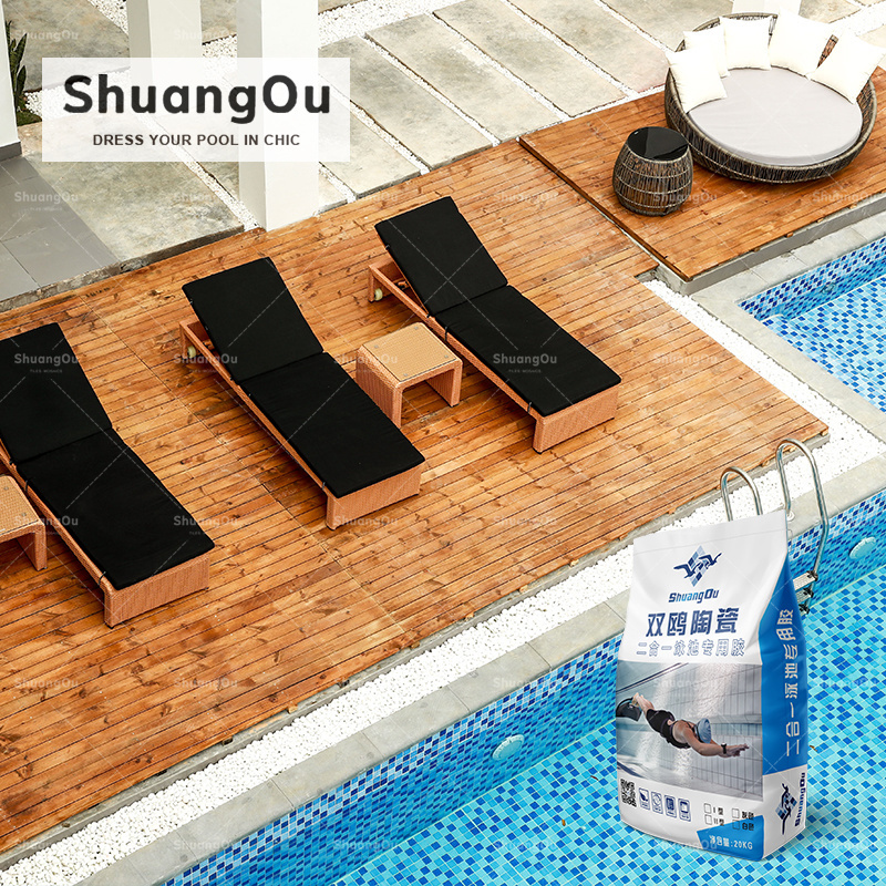 Waterproof Glue Ceramic Tile High Strength Swimming Pool Cement Powder Tile Adhesive