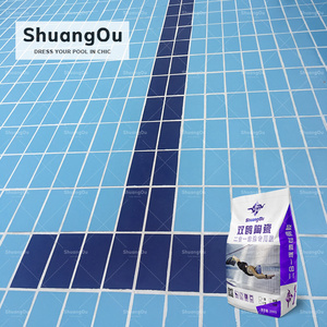 White Power Bathroom Ceramic Mosaic Tile Glue for Waterproof Swimming Pool Tile Adhesive