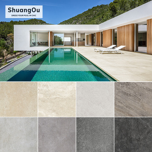 High Quality Flooring Rustic Concrete Paving Non Slip Outdoor Tile Ceramic Anti Slip Floor Pool Decking Tile