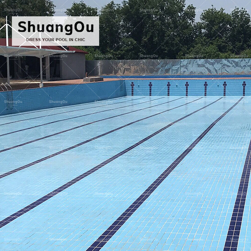 International Standard Size Swimming Pool Tile Finger Grip Bull Nose Non-Slip Edge Trim Rubber Porcelain Tile