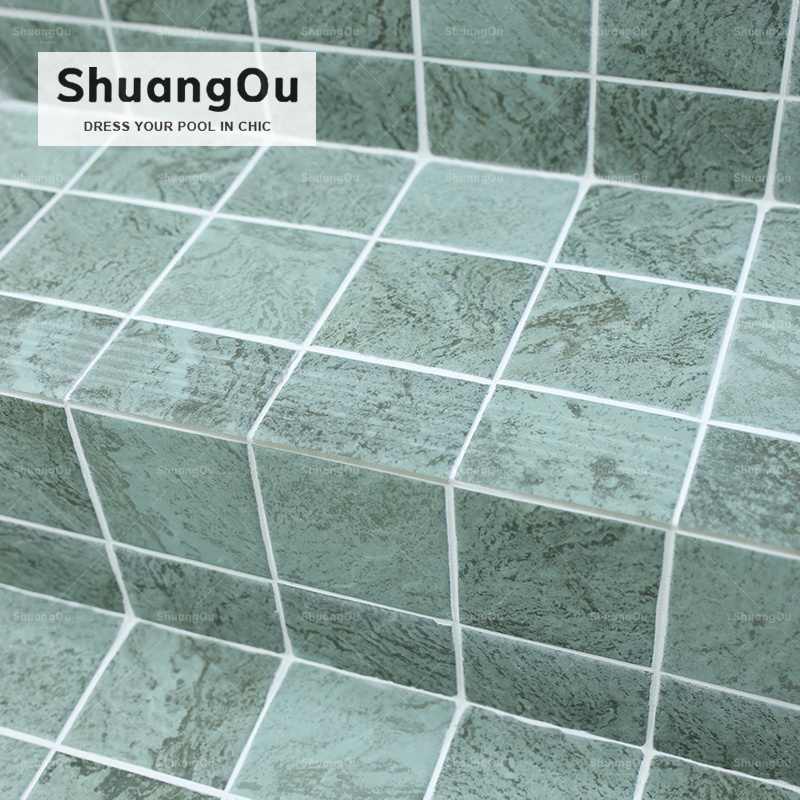 Wholesale Swimming Pool Ceramic Nosing Tile Accessory Indoor Stair Step Tiles Home Decoration Porcelain Tile