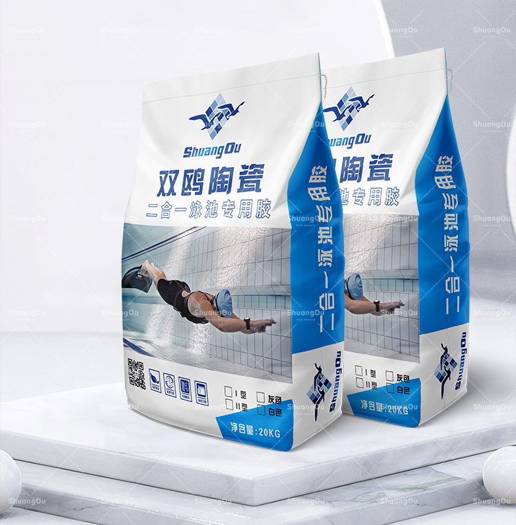 Waterproof Glue Ceramic Tile High Strength Swimming Pool Cement Powder Tile Adhesive