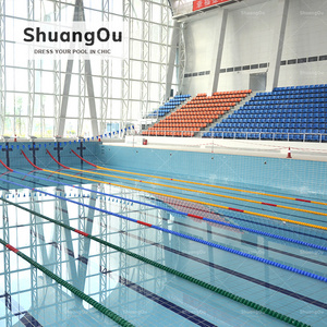 International Standard Size Swimming Pool Tile Finger Grip Bull Nose Non-Slip Edge Trim Rubber Porcelain Tile