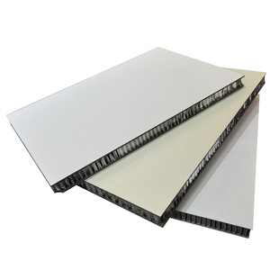 18mm Aluminum honeycomb panel 4*4 honeycomb core durable easy to installation aluminum furniture