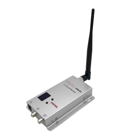 1.2Ghz 1.2G 8CH 1.5W 1500mw Wireless AV Sender TV Audio Video Transmitter Receiver For FPV Quadcopter RC Drone