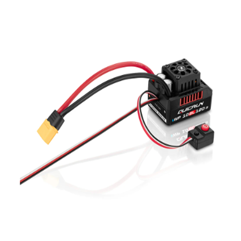 Hobbywing QUICRUN WP 10BL120 G2 ESC 120A 2-4S Lipo Speed Controller Brushless Sensorless for 1/10 1/12 RC Car Toy Spare Part