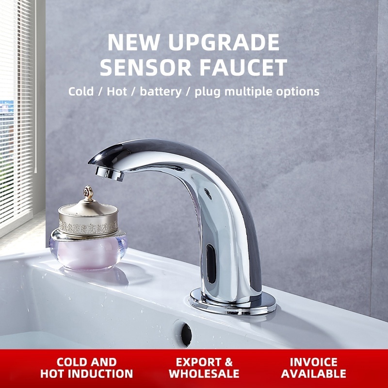 Smart  Induction Bathroom  Automatic Touchless Infrared Sensor Faucet