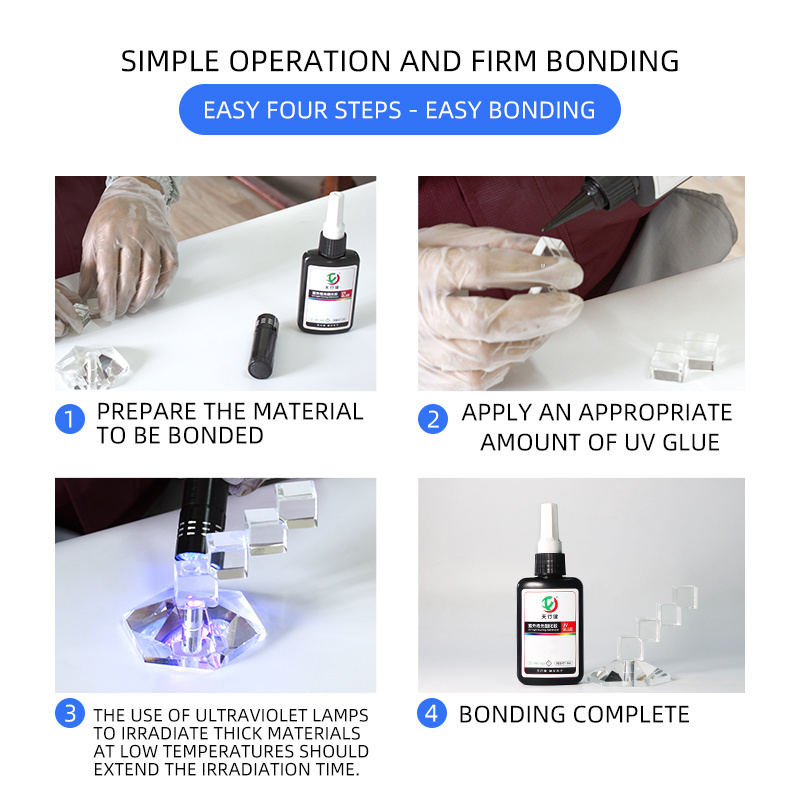 Best Selling Products UV Glue For Metal Glass Bonding And Sealing Plastic Bonding