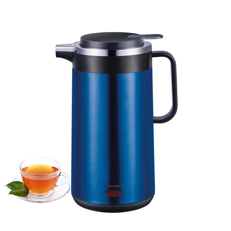 Home appliance double wall keep warm electric kettle 2L with keep water hot and boiling function