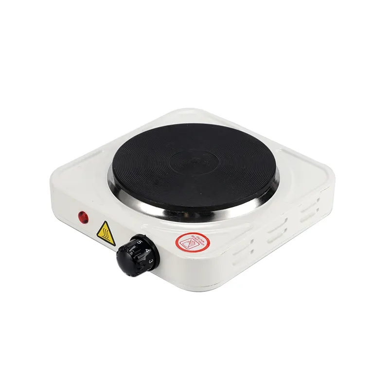 Hot selling safety electric cooking burner solid electric stove single hot rolled plate