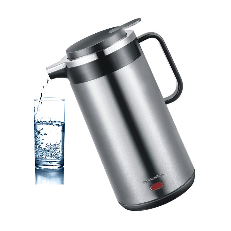 Home appliance double wall keep warm electric kettle 2L with keep water hot and boiling function