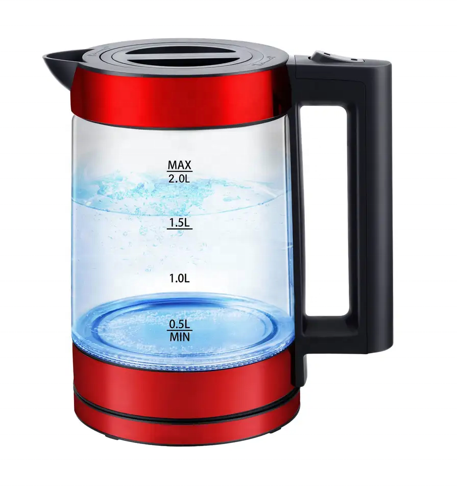 latest water kettles with keep warm tea cordless electric glass kettle mate 80 degree CB two temperature control Glass Kettles