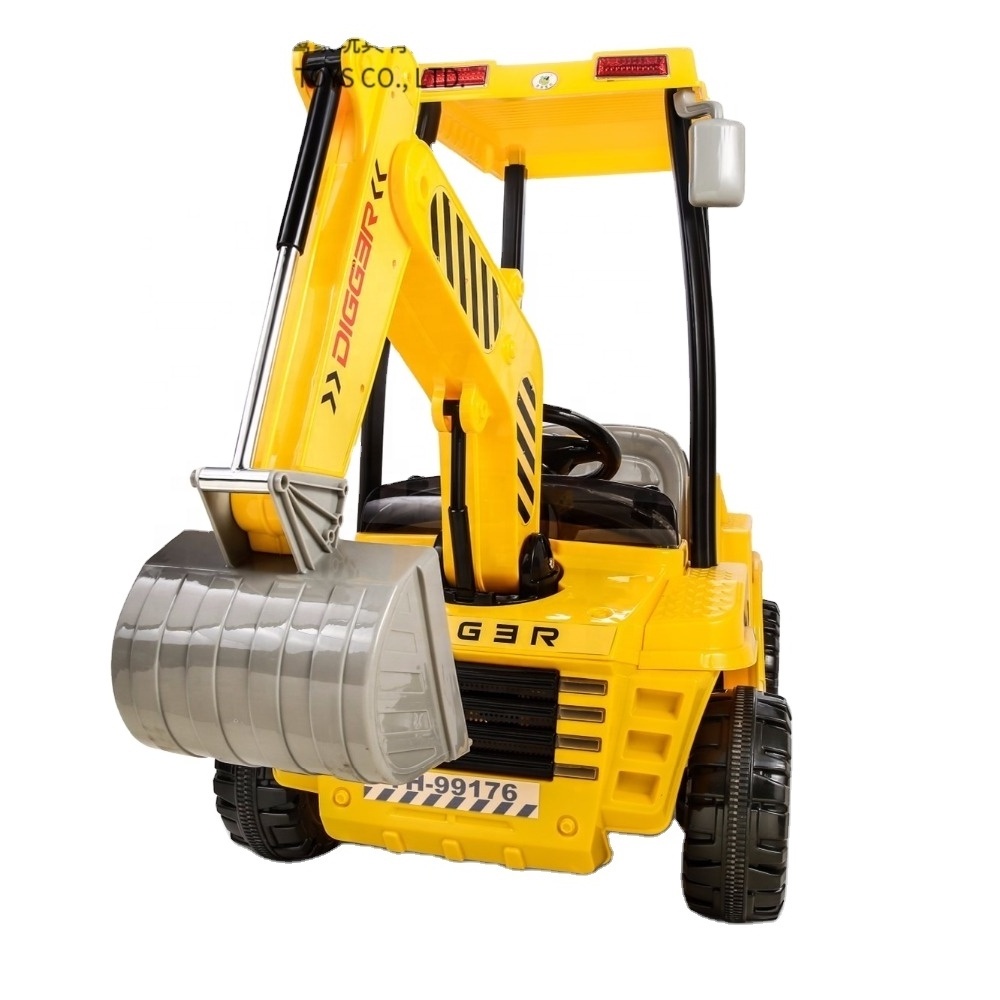 12V Battery Operated Ride on Digger Toys for Children