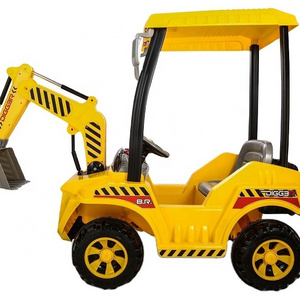 12V Battery Powered R/C Kids Ride On Excavator Truck With Front Loader Digger Children Ride on Toy Car