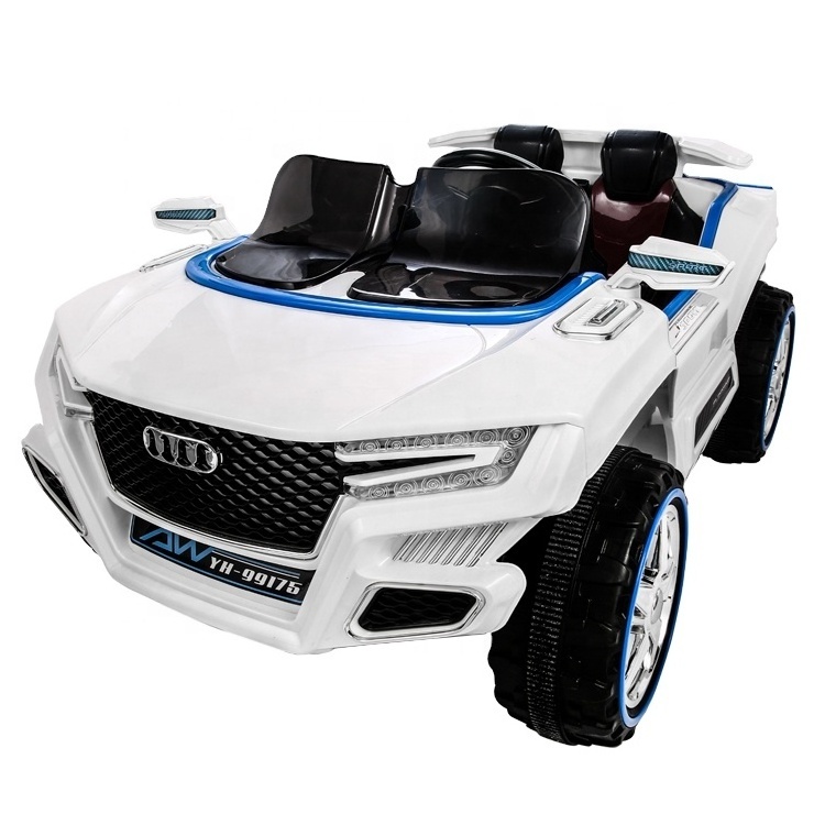 4 wheels 2 seats 2.4G remote control electric plastic kids ride on toy car