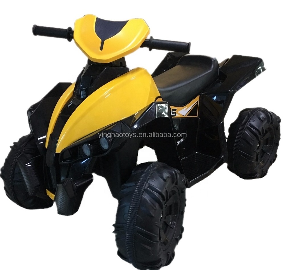 Ride on ATV Quad 4 Wheeler for Kids Big Wheel 12V Electric Ride on Beach Car Toy