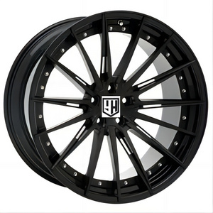 20 21 22 23 24 inch 5x112 5x114.3 5x120 5x130 rims 2 piece brush polished luxury forged wheels