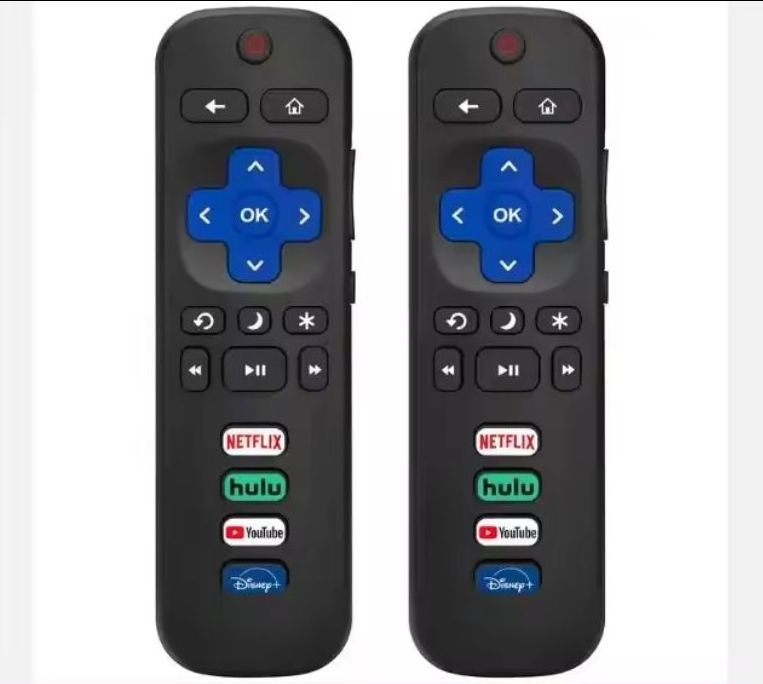 Replaced Rc280 Rc282 Tv Remote Control Compatible For Roku Tcl Hisense Element Insignia Jvc Roku Series Smart Tvs